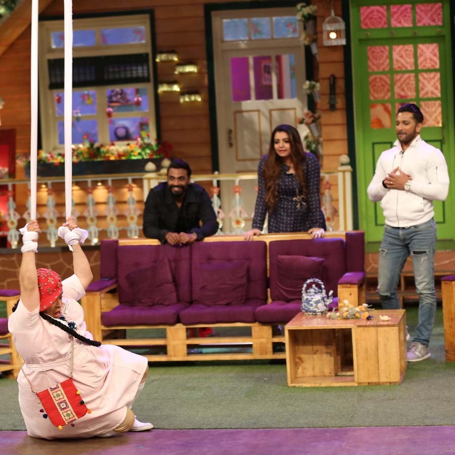 Remo, Vaibhavi and Terence on The Kapil Sharma Show