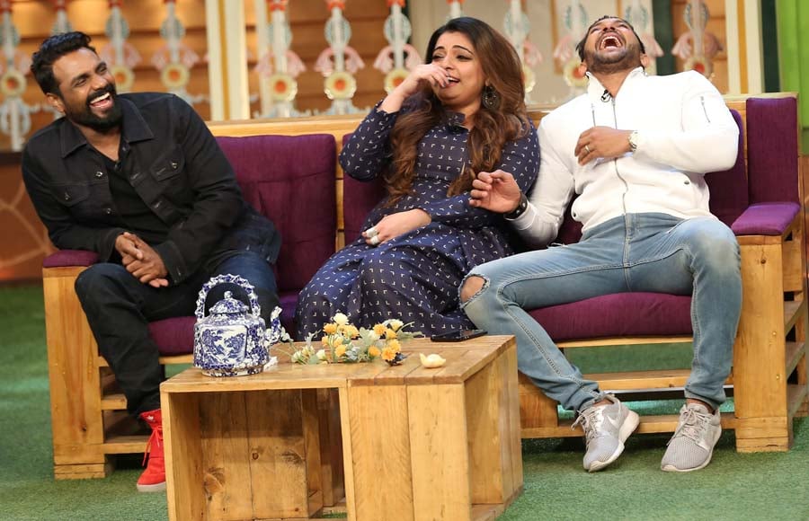 Remo, Vaibhavi and Terence on The Kapil Sharma Show