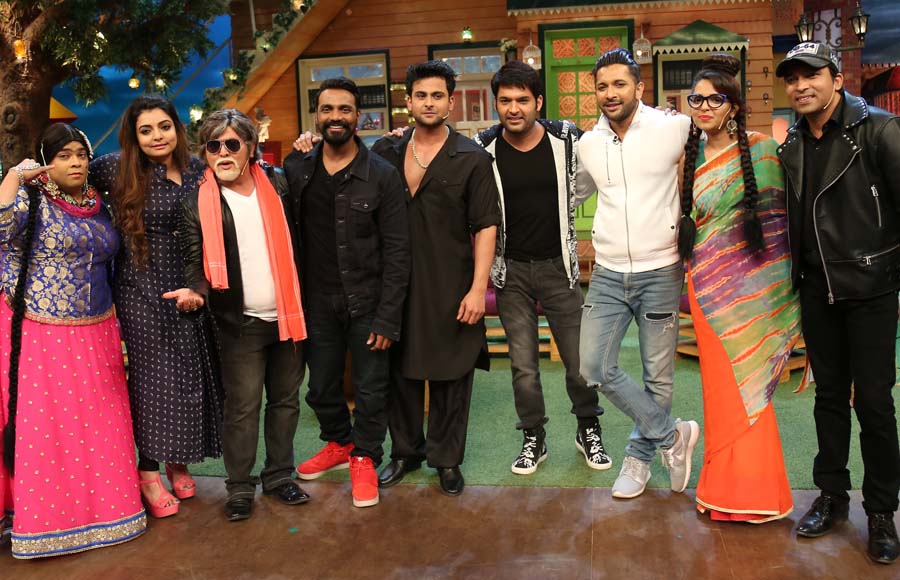 Remo, Vaibhavi and Terence on The Kapil Sharma Show