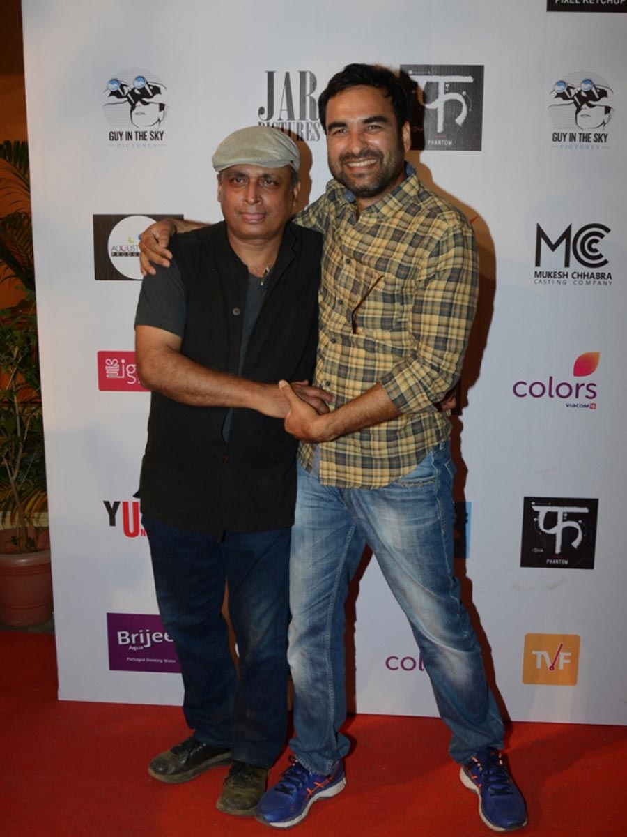 Pankaj Tripathi with Pyush Mishra