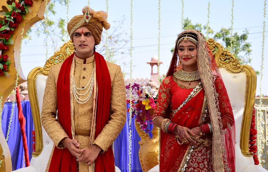 Mohsin Khan and Shivangi Joshi