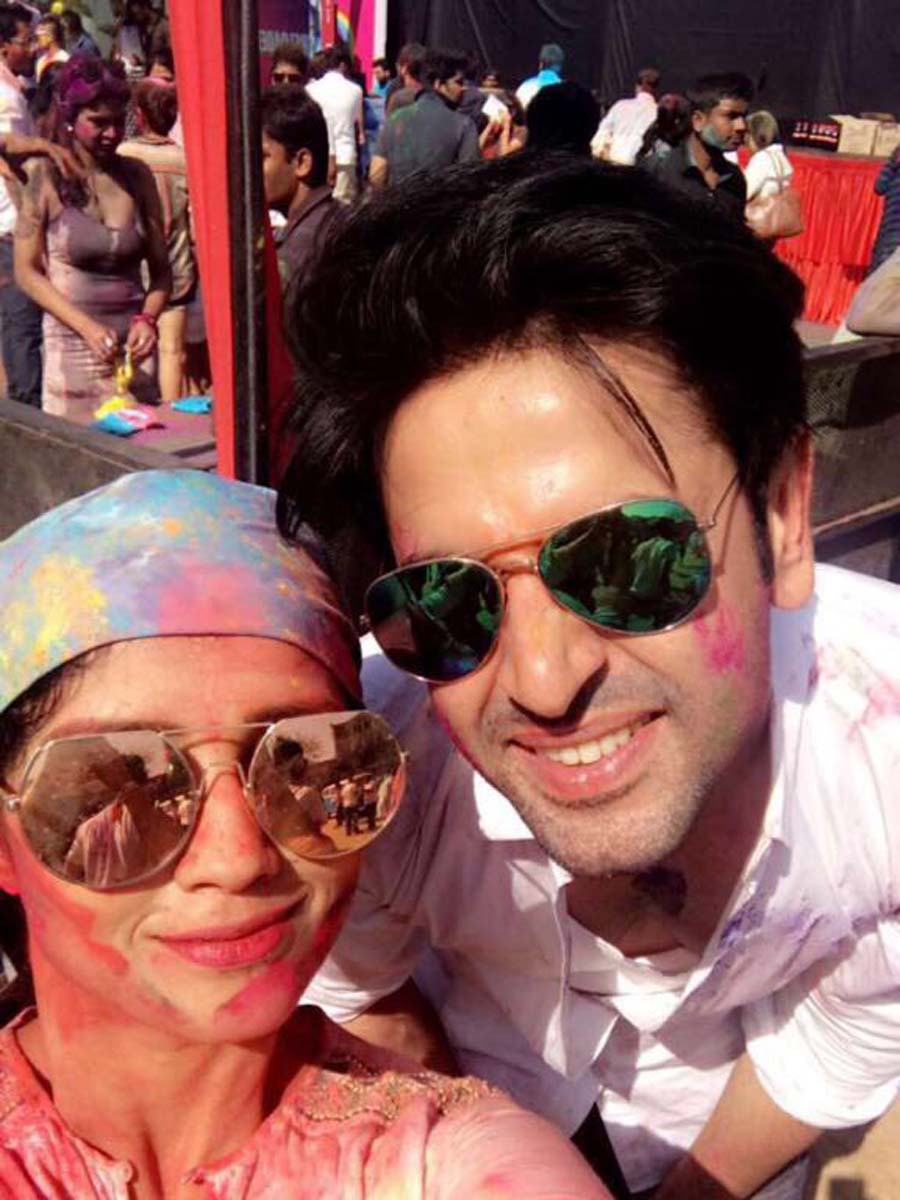 Adaa Khan and Shashank Vyas