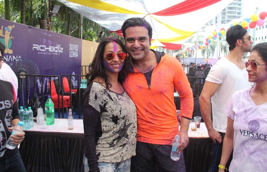 Kashmera Shah and Krushna Abhishek