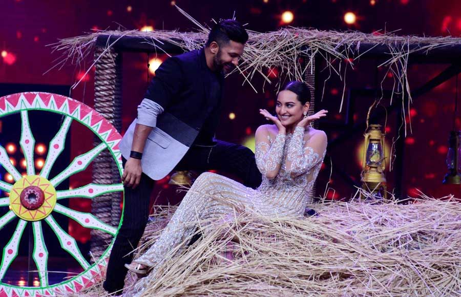 Sonakshi Sinha and Terence Lewis