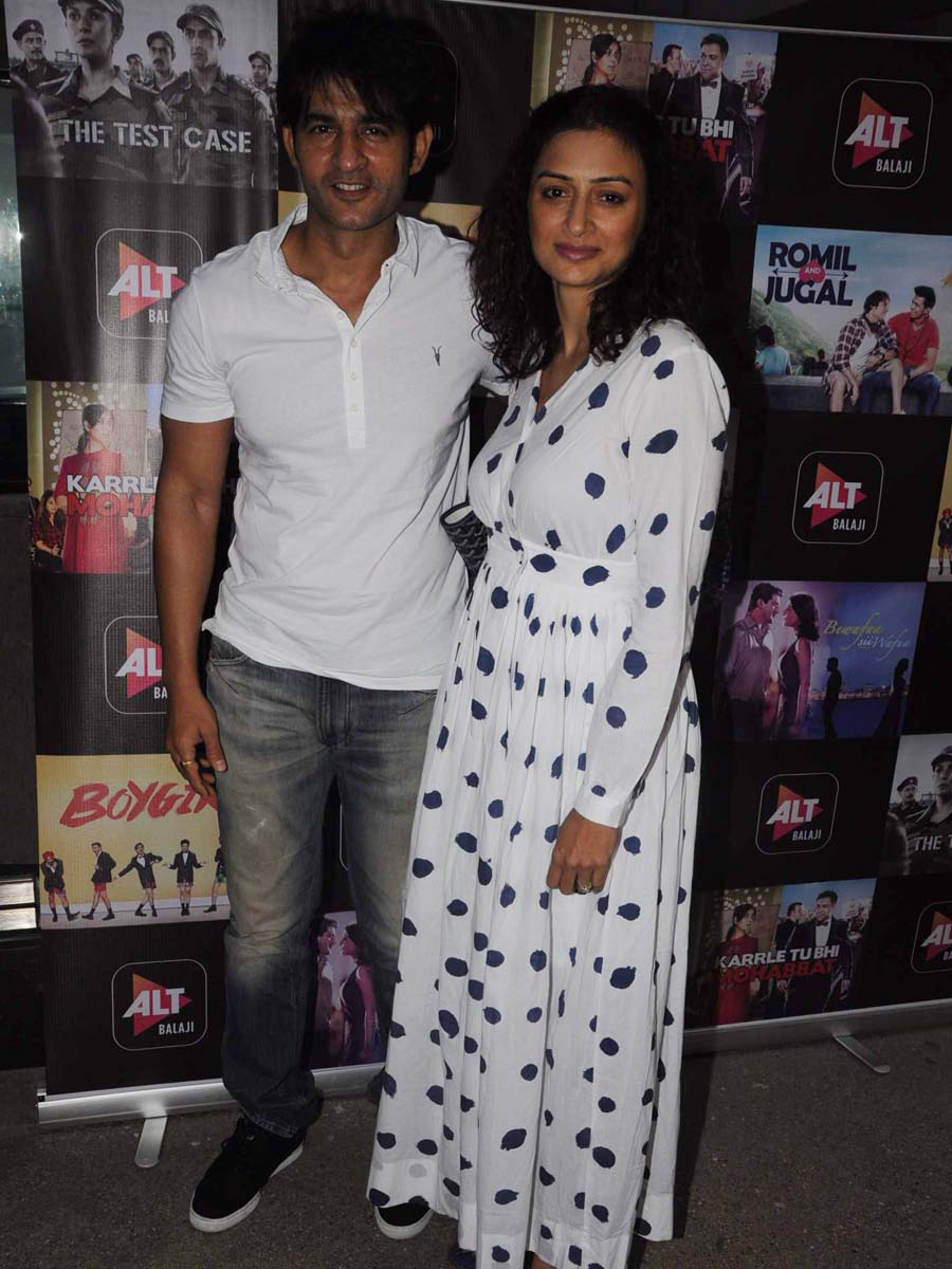 Hiten Tejwani and Gauri Tonk