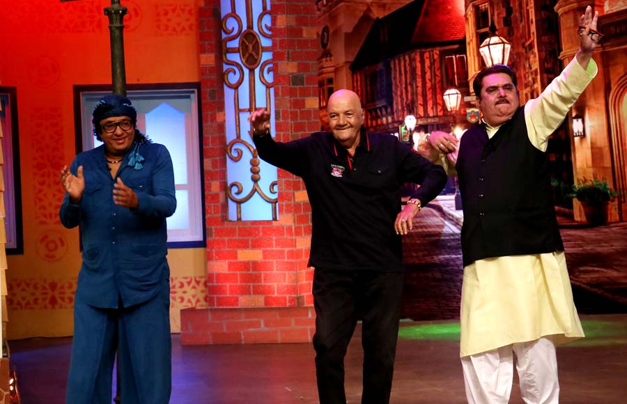 Ranjeet, Prem Chopra and Raza Murad