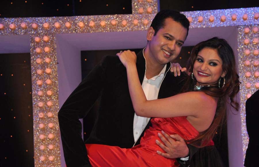 Dimpy Ganguly and Rahul Mahajan