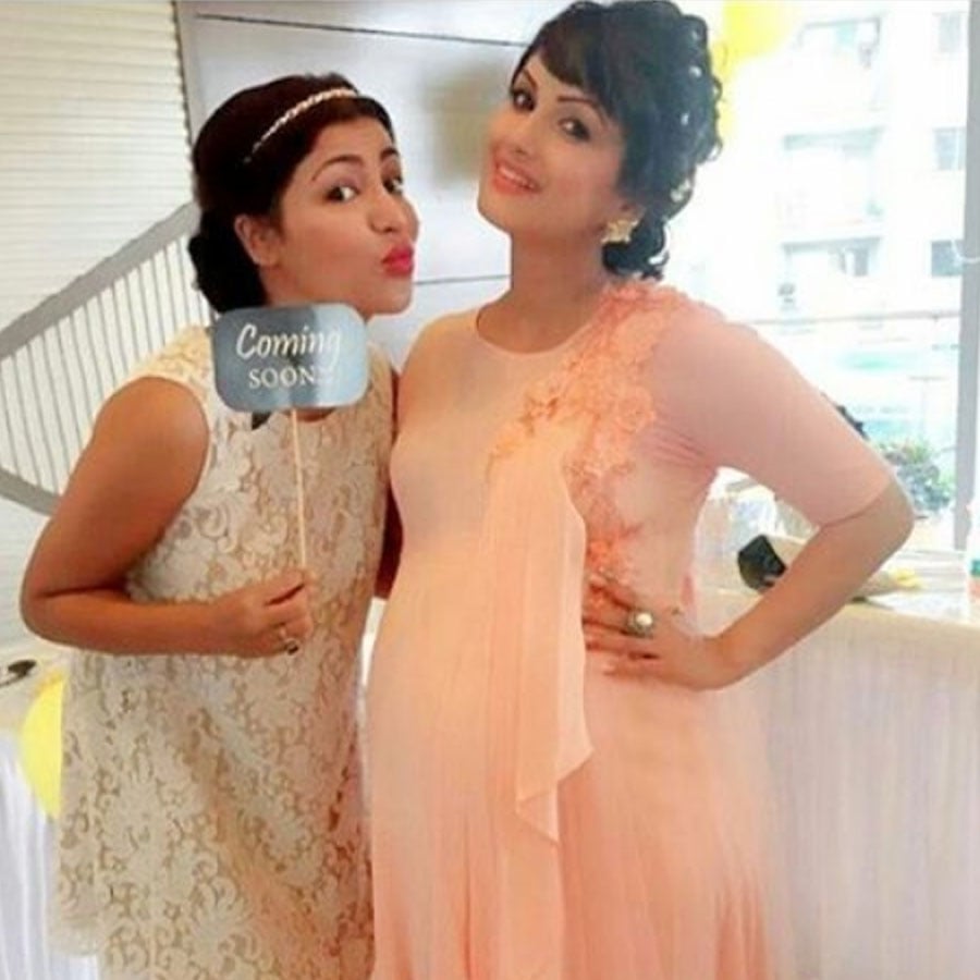 Debina with Nisha