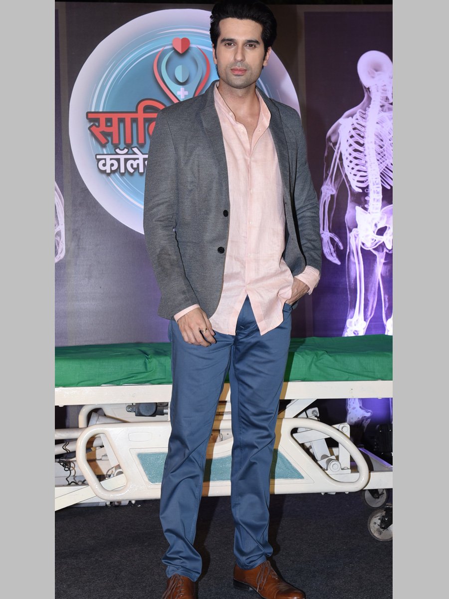 Vikram Sakhalkar at the launch of Savitri Devi College and Hospital