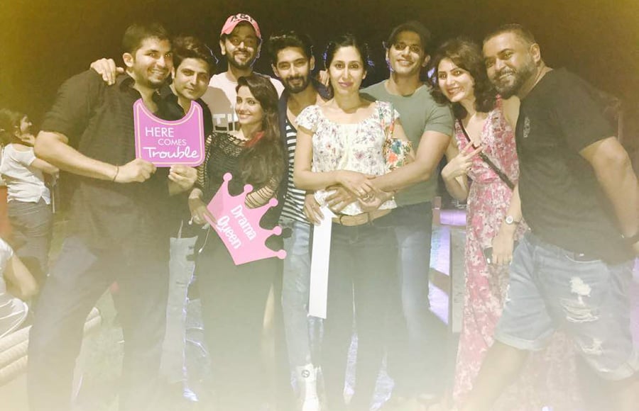 Adaa Khan's happening birthday bash!