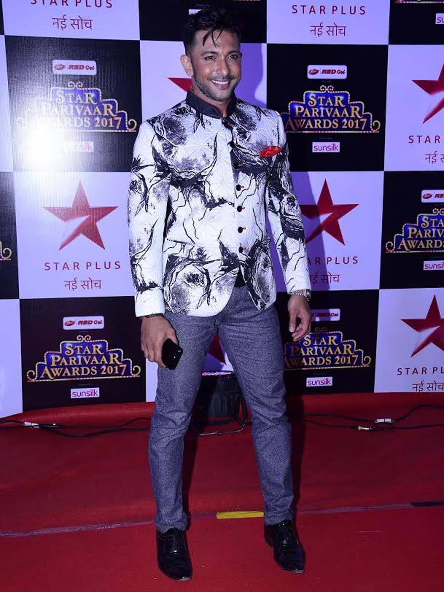 Terrance Lewis at STAR Parivaar Awards.