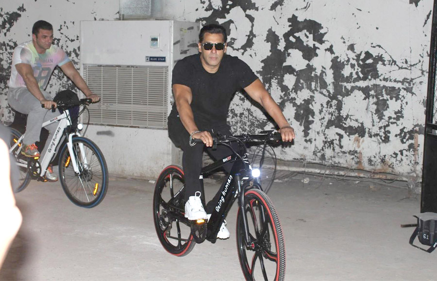 Salman Khan launches Being Human E-cycle