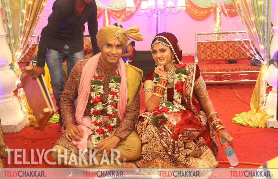 Ek Vivah Aisa Bhi on-set