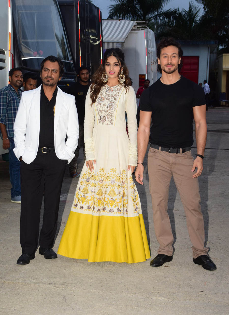 Tiger Shroff, Nidhi Agerwal, Nawazuddin Siddiqui