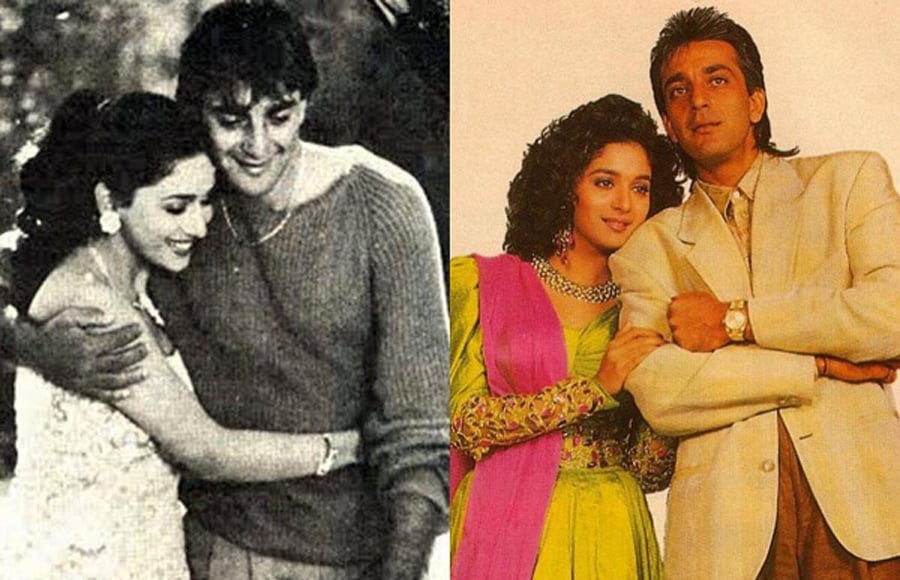  Sanjay Dutt and Madhuri Dixit