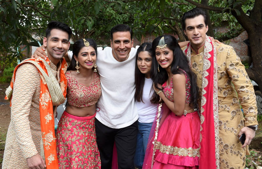 'Toilet Ek Prem Katha' cast on Yeh Rishta Kya Kehlata Hai