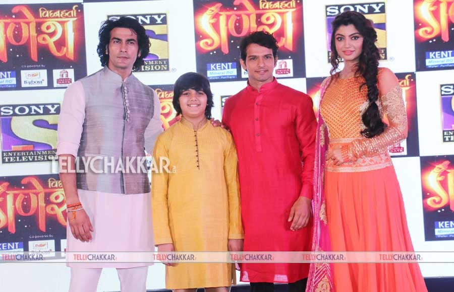 The cast of Vighnaharta Ganesh