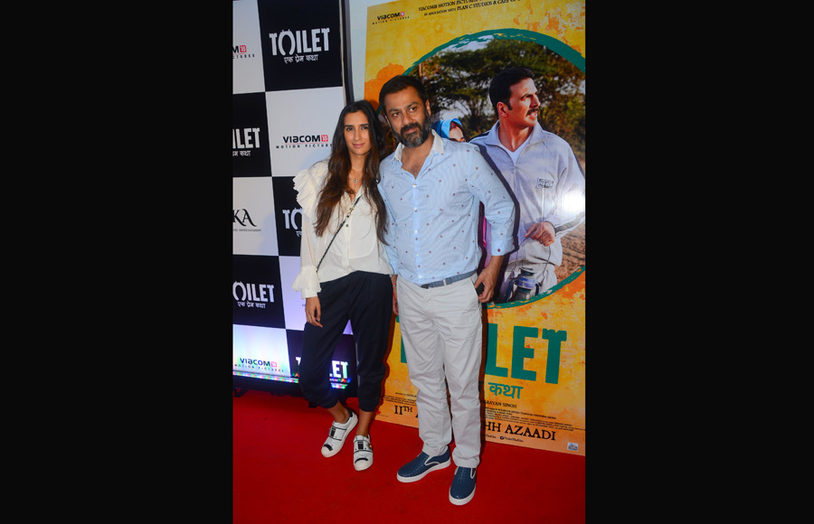 Abhishek kapoor with Wife