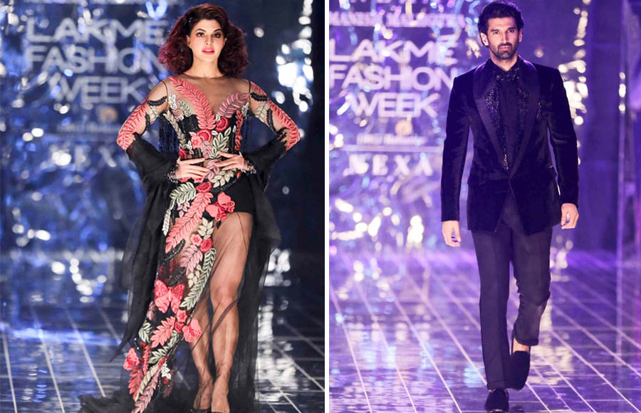 Lakme Fashion Week 2017 - Jacqueline Fernandez &  Aditya Roy Kapoor