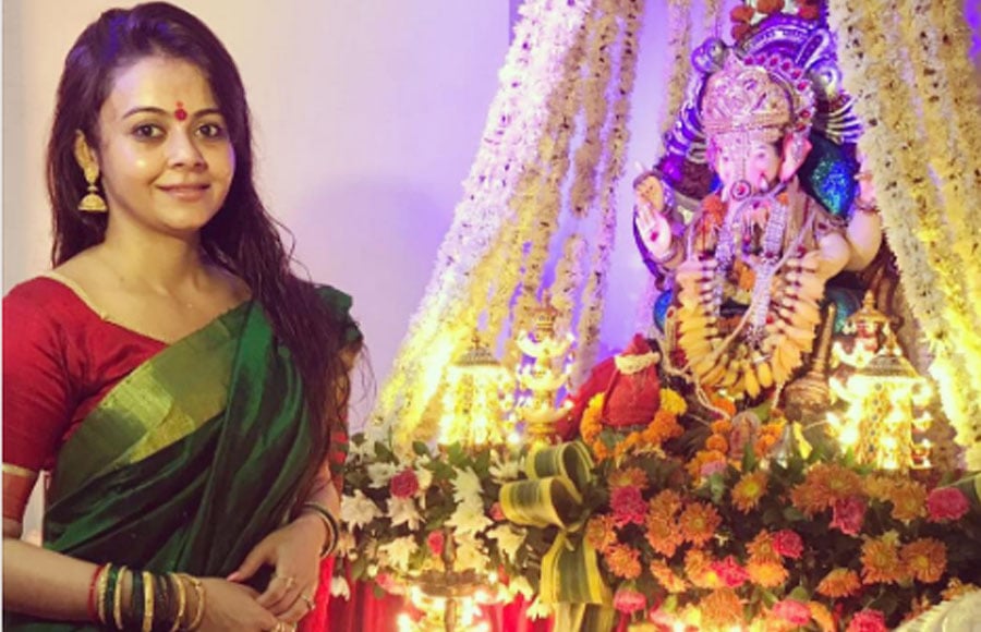 TV celebs with Ganpati 