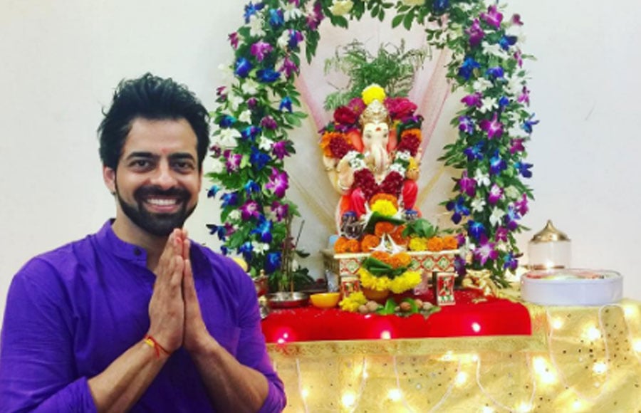 TV celebs with Ganpati 