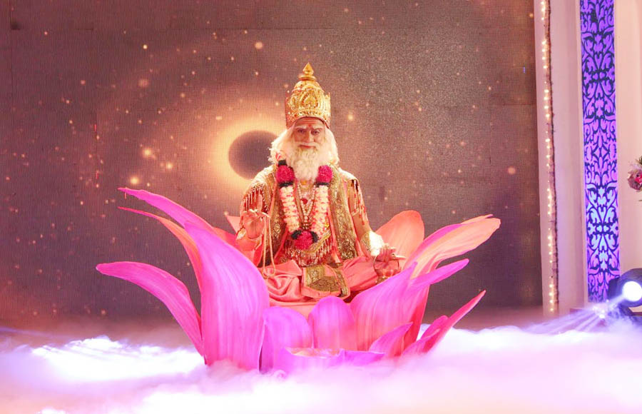 Champak as Brahma