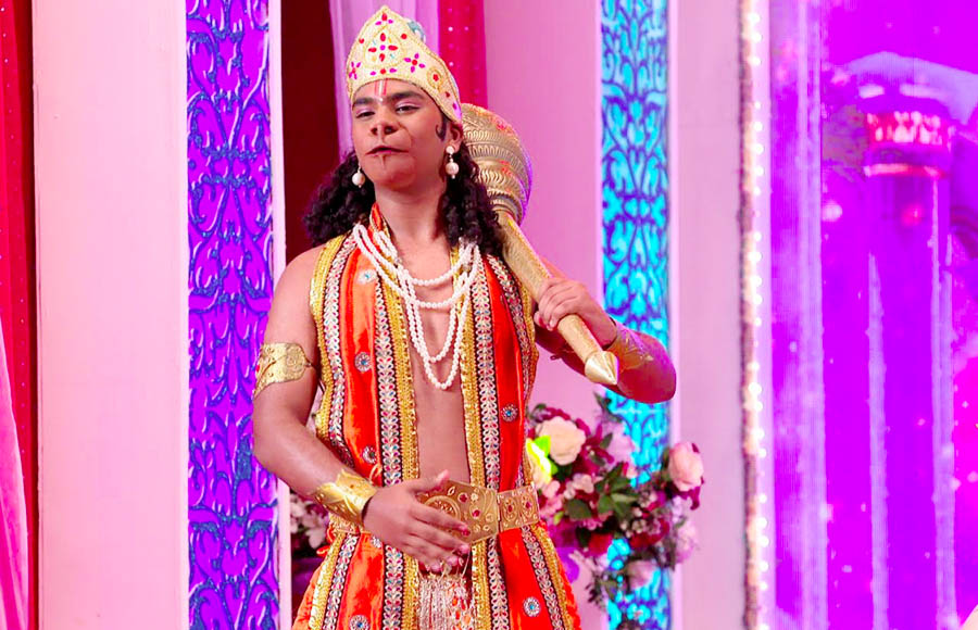 Gogi as Hanuman