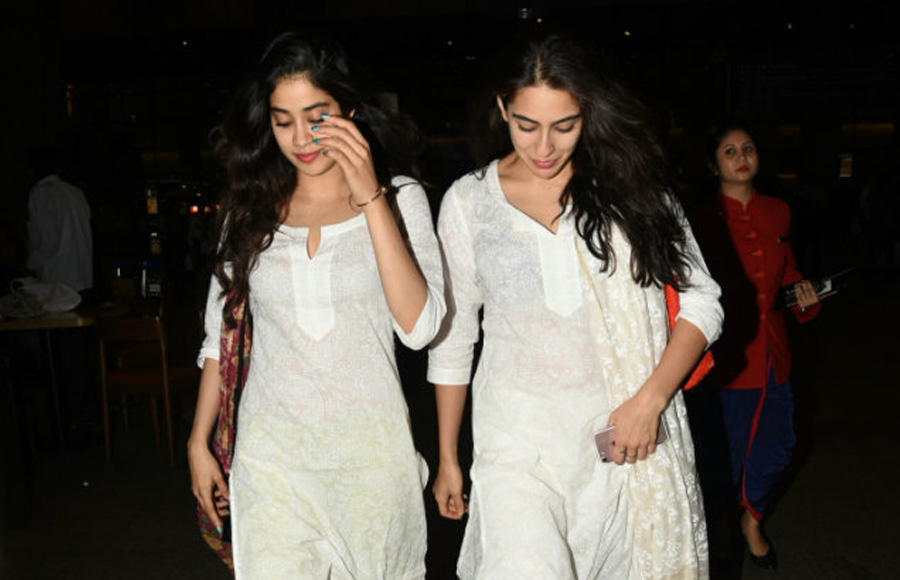 Jhanvi Kapoor and Sara Ali Khan