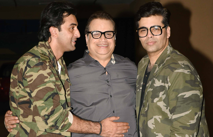 Ranbir Kapoor and Karan Johar