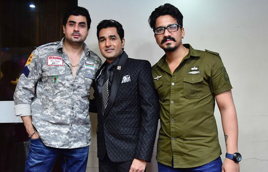 Rj Pritam, Mubeen Saudagar and Harsh Limbachiyaa