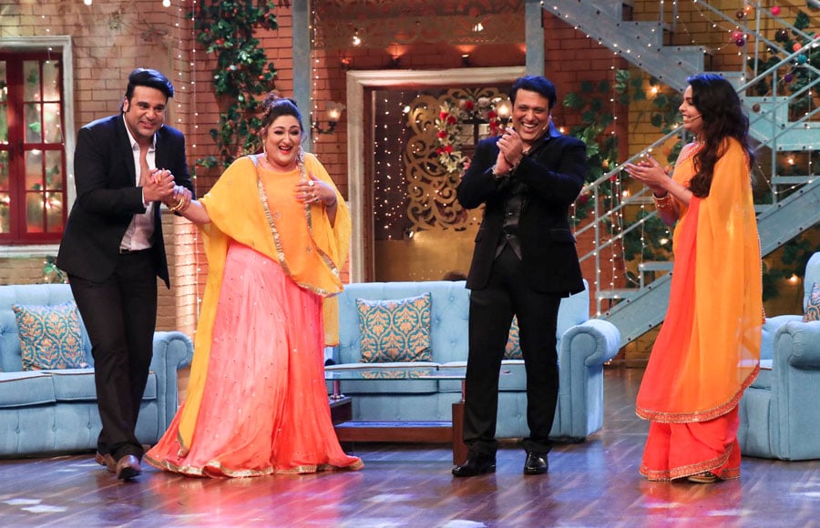 Krushna Abhishek, Sunita Ahuja, Govinda and Chunky Pandey