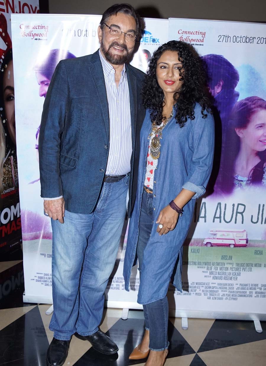 Kabir Bedi and Parveen Dusanj