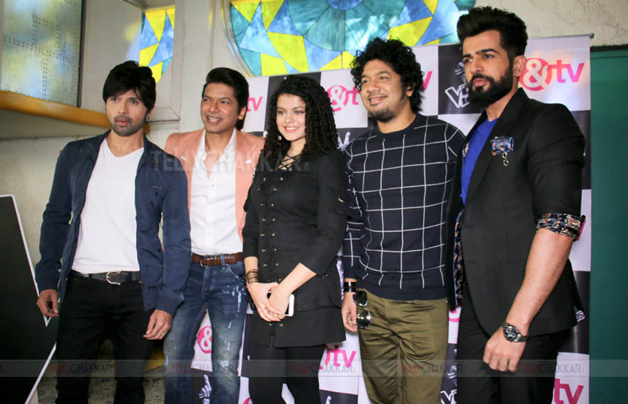 Himesh Reshammiya, Shaan, Palak Muchhal, Papon and Jay Bhanushali