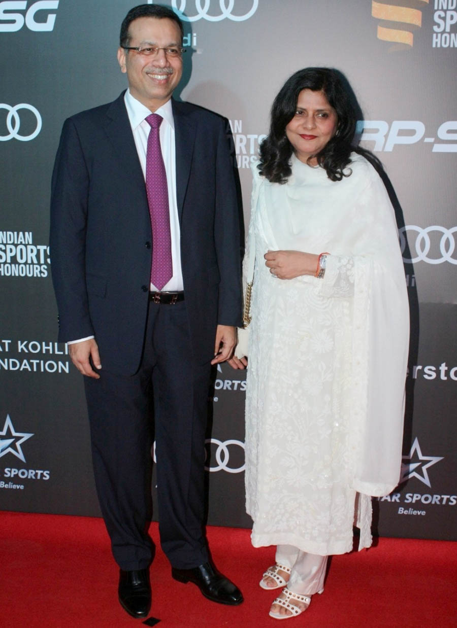 Sanjeev Goenka and Preeti Goenka.