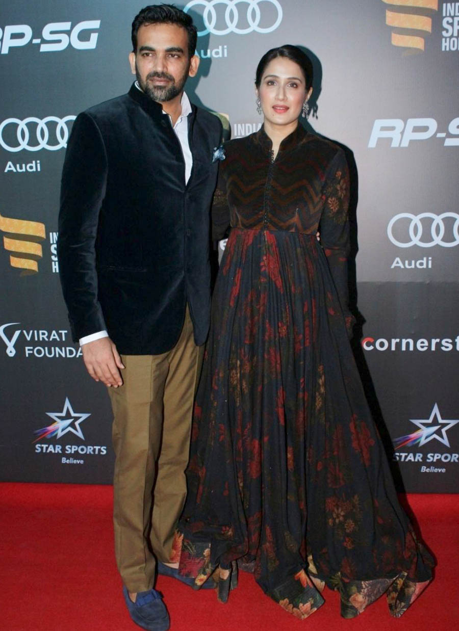 Zaheer Khan and Sagarika Ghatge