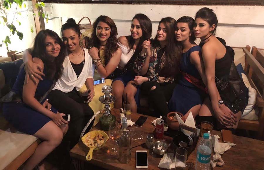 Aashka Goradia's Bachelorette party
