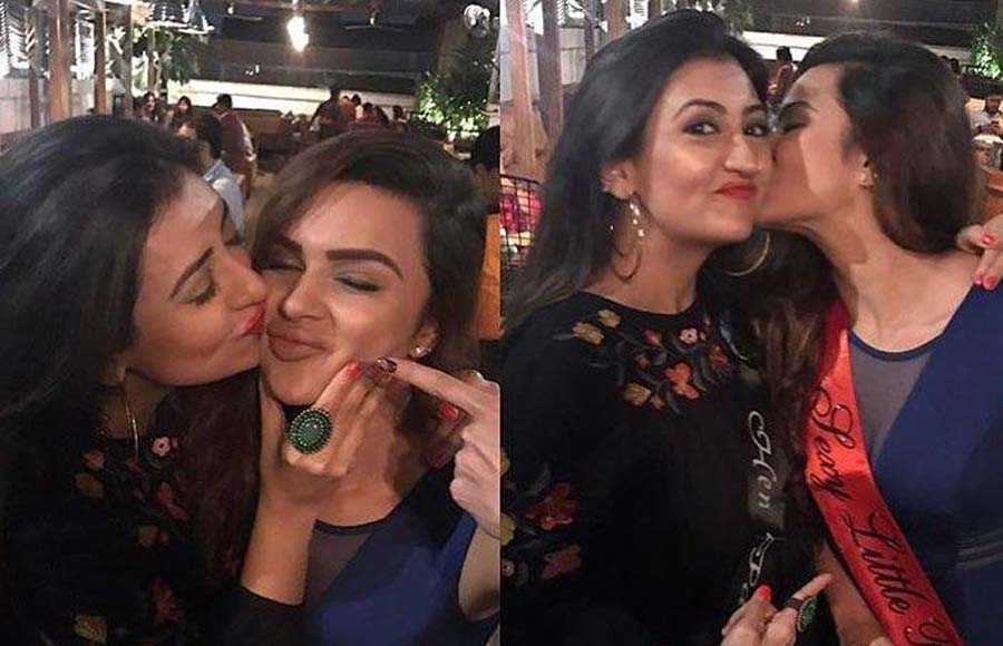 Aashka Goradia's Bachelorette party