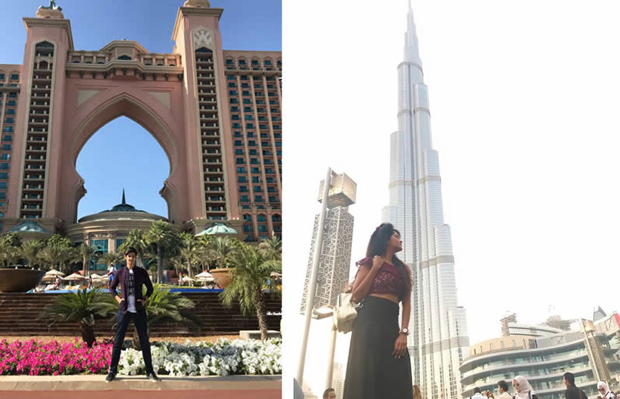 Rohan and Kanchi celebrate love and life in Dubai