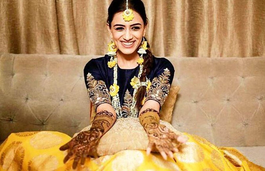 Smriti Khanna looks heavenly during her wedding!