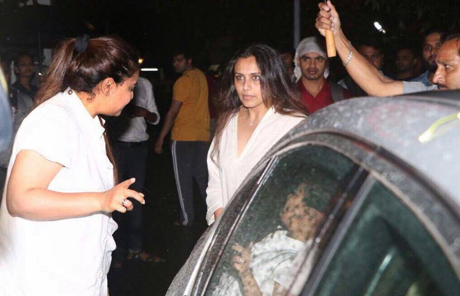 Celebs spotted at Shashi Kapoor's residence