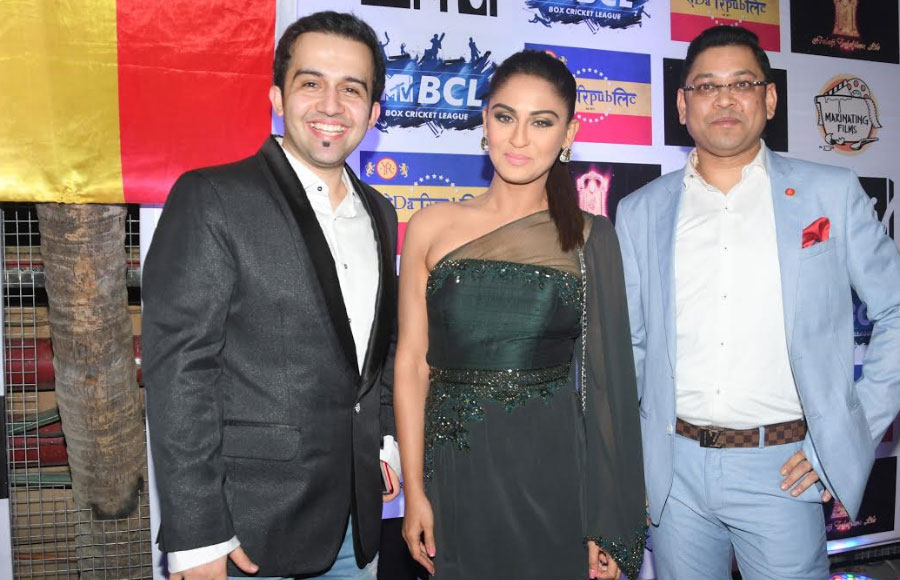 Tellydom graces the launch of Box Cricket League