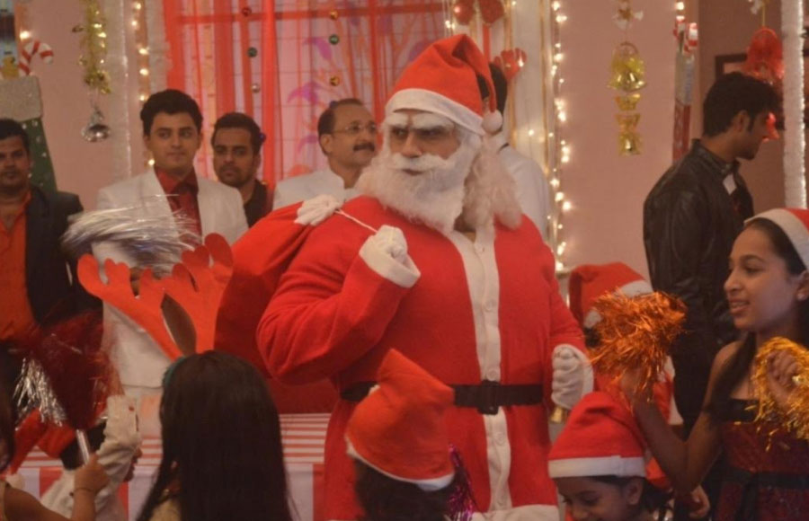 Christmas on the sets of Yeh Rishta