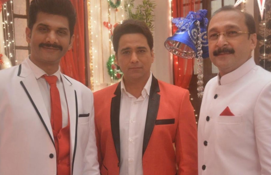 Christmas on the sets of Yeh Rishta