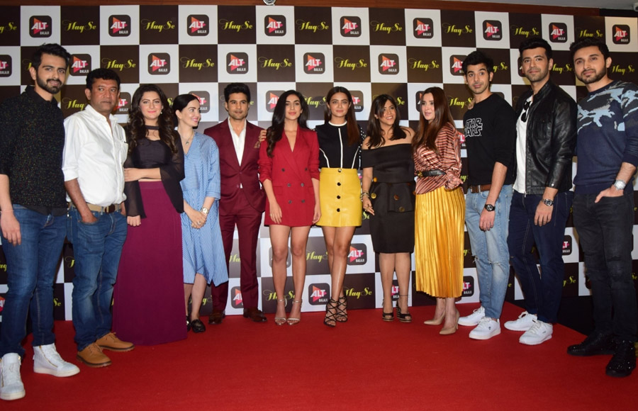 Haq Se's trailer launch