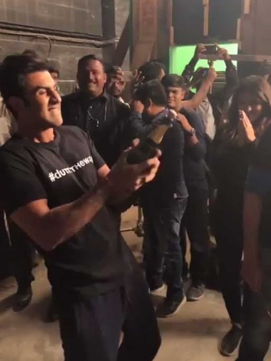 It's a wrap for Ranbir - Sonam, Dutt biopic