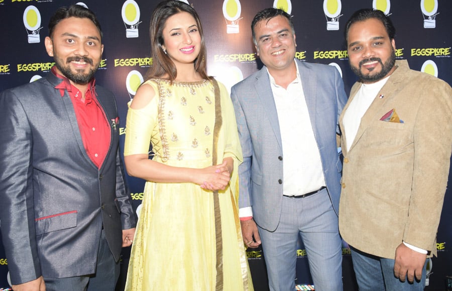 TV queen Divyanka Tripathi  launches "Eggsplore"