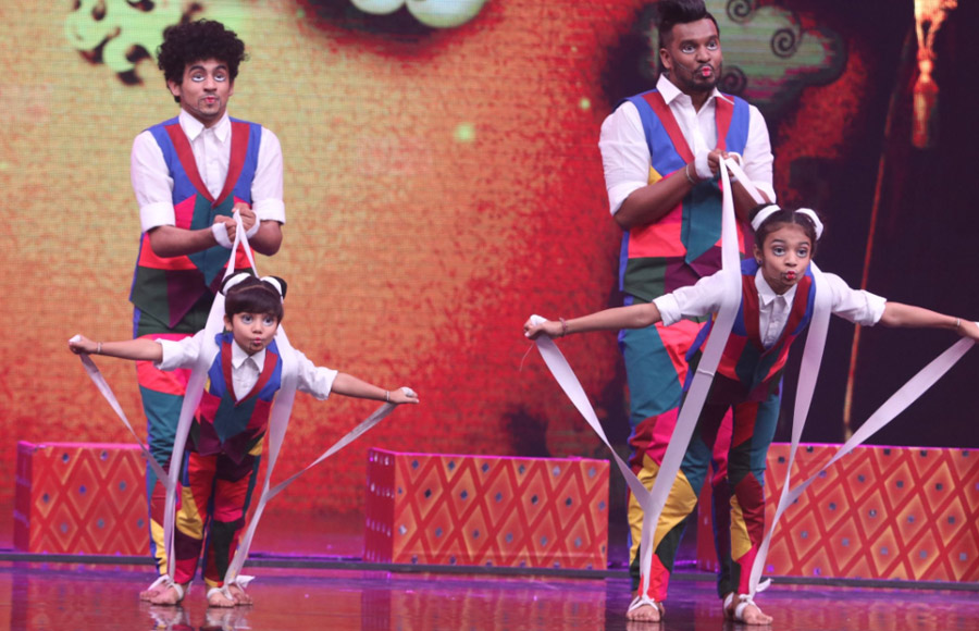 Sajid Khan celebrates Republic Day on the sets of Sony TV's Super Dancer