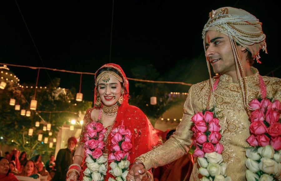 Unseen glimpses from Gautam & Pankhuri's royal wedding