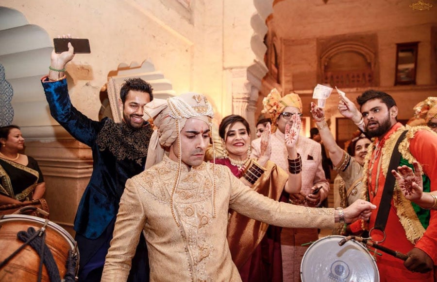 Unseen glimpses from Gautam & Pankhuri's royal wedding