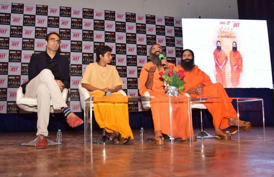 When 'Real' and 'Reel' Swami Ramdev met each other 